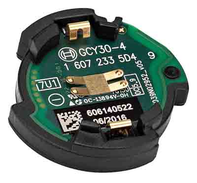 Imagen: Electrónica compacta Bluetooth (Modul GCY 30-4 en tamaño SR 2032)